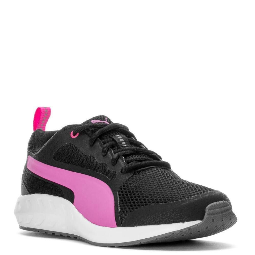 Puma Swype Low Running Trainers Sport Sneakers Women Shoes Crow/pink Size 10