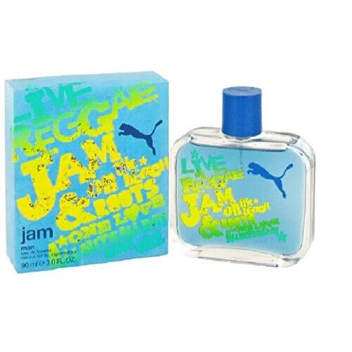 Puma Jam For Men Edt 3.0 FL OZ / 90 ML Natural Spray