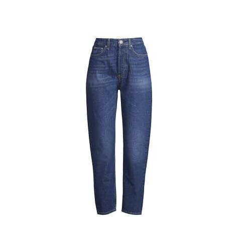 Rag Bone Women Jeans Ryan Jasper High Rise 5 Pocket Style Cotton Denim Pants