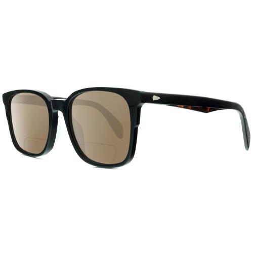 Rag Bone RNB5016/S Unisex Polarized Bifocal Sunglasses Black Tortoise Brown 52mm Brown