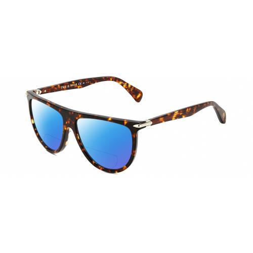 Rag Bone RNB1056/S Unisex Polarized Bifocal Sunglass Tortoise Havana Brown 57 mm