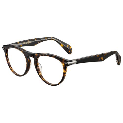 Rag Bone 7003 Unisex Panthos Reading Glasses Tortoise Havana Brown Gunmetal 51mm