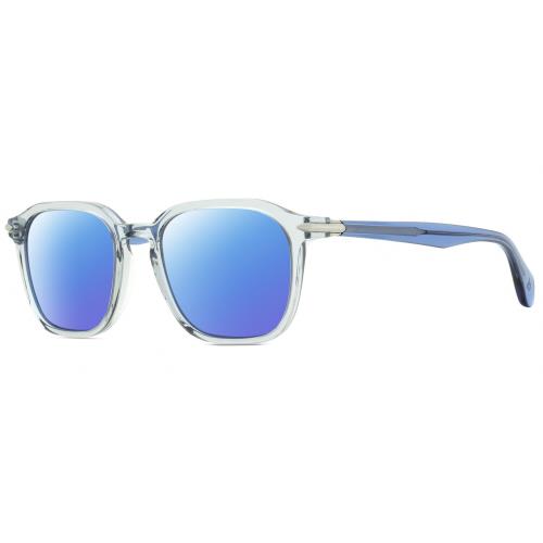 Rag Bone 5034 Parker Unisex Polarized Sunglasses Crystal Blue Grey 52mm 4 Option