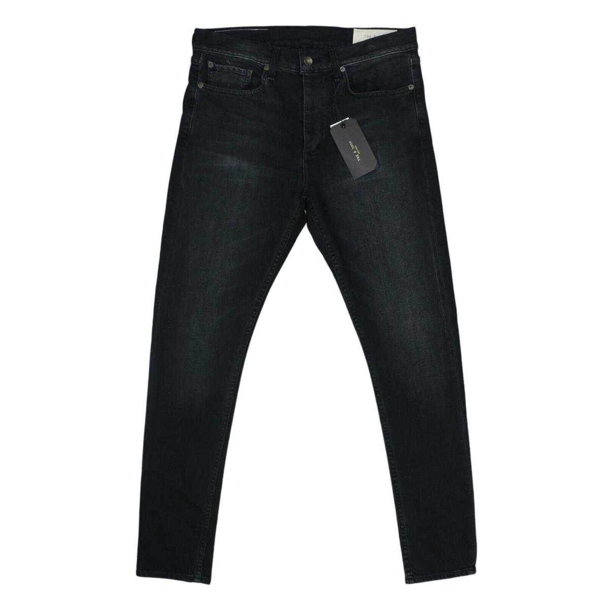 Rag Bone Fit 1 Skinny Leg 2-Way Stretch Men`s Denim Jeans