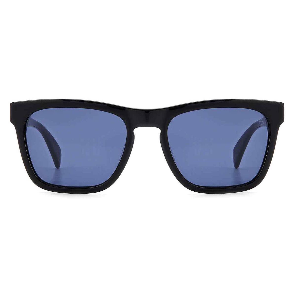 Rag Bone RNB5051/S Sunglasses Black Blue 54mm