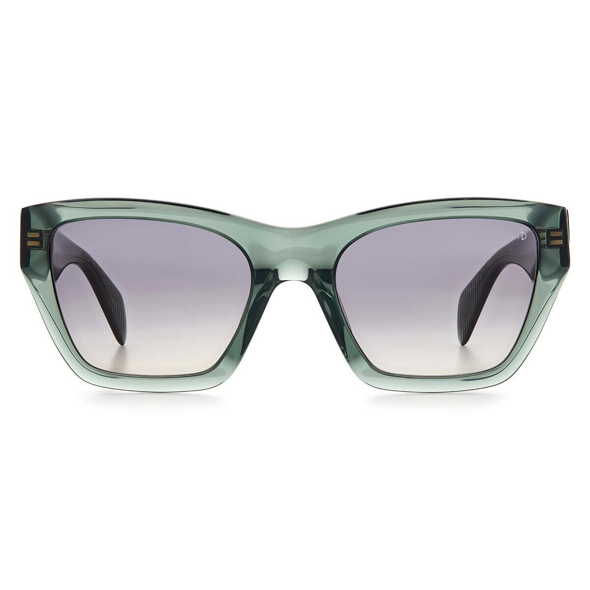 Rag Bone 1046/G/S Sunglasses Women 01ED Green Cat Eye 54mm