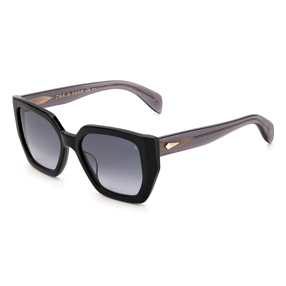 Rag Bone 1052/S Sunglasses Women Black Geometric 54mm