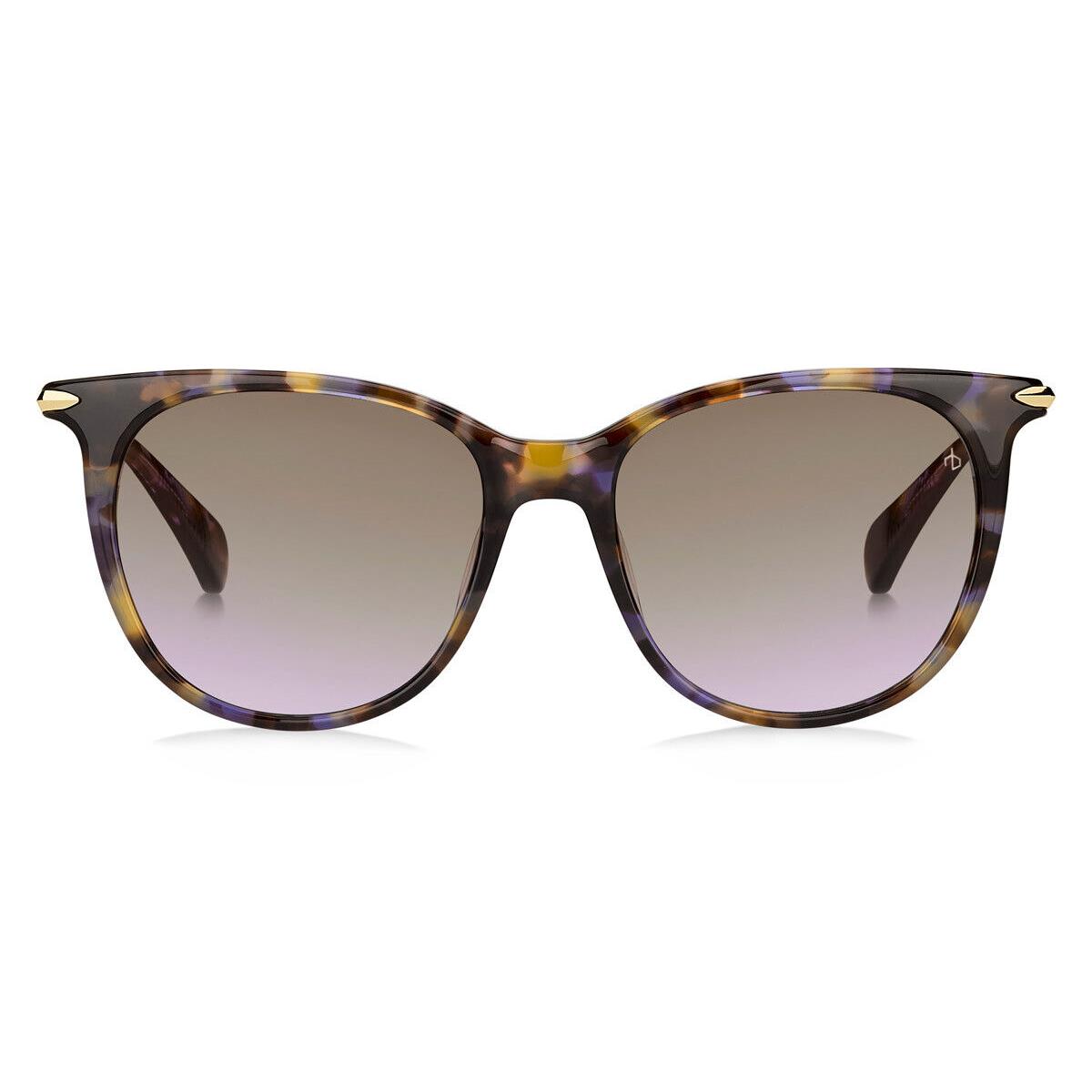 Rag Bone 1040/S Sunglasses 0DEX Brown Violet Havana 53mm