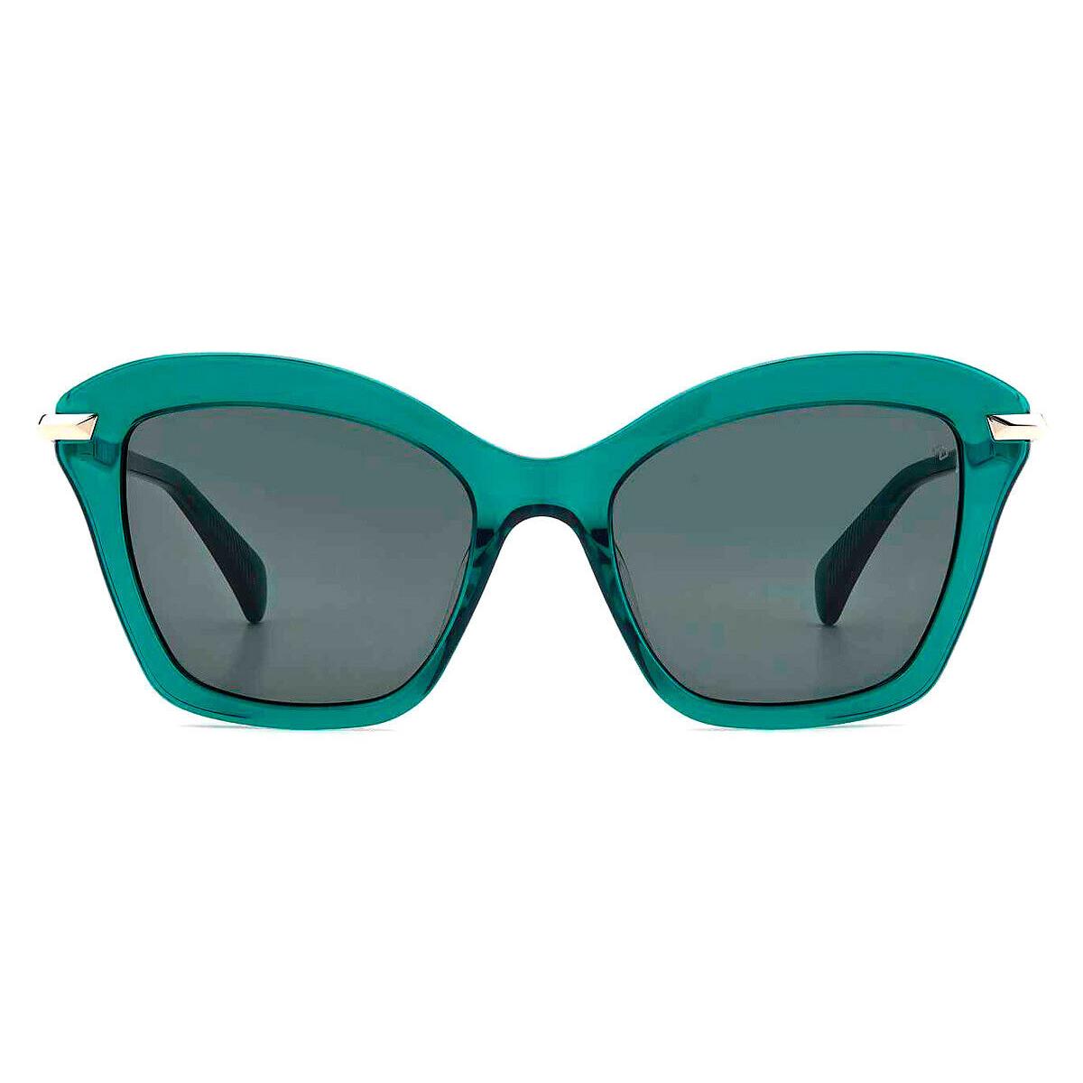 Rag Bone Rag Sunglasses Women Green / Green 53mm