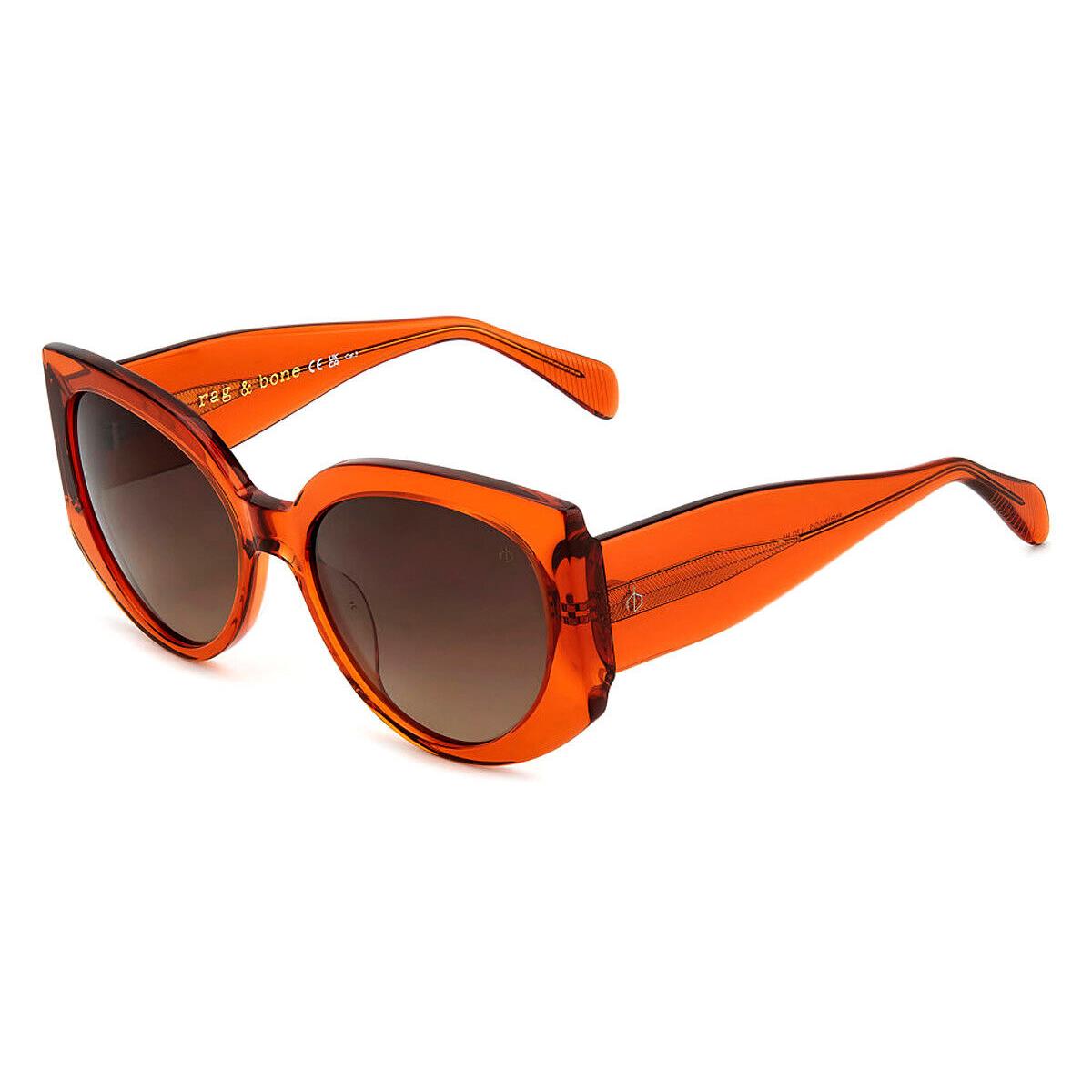 Rag Bone RNB1085/G/S Sunglasses Women Orange 58mm