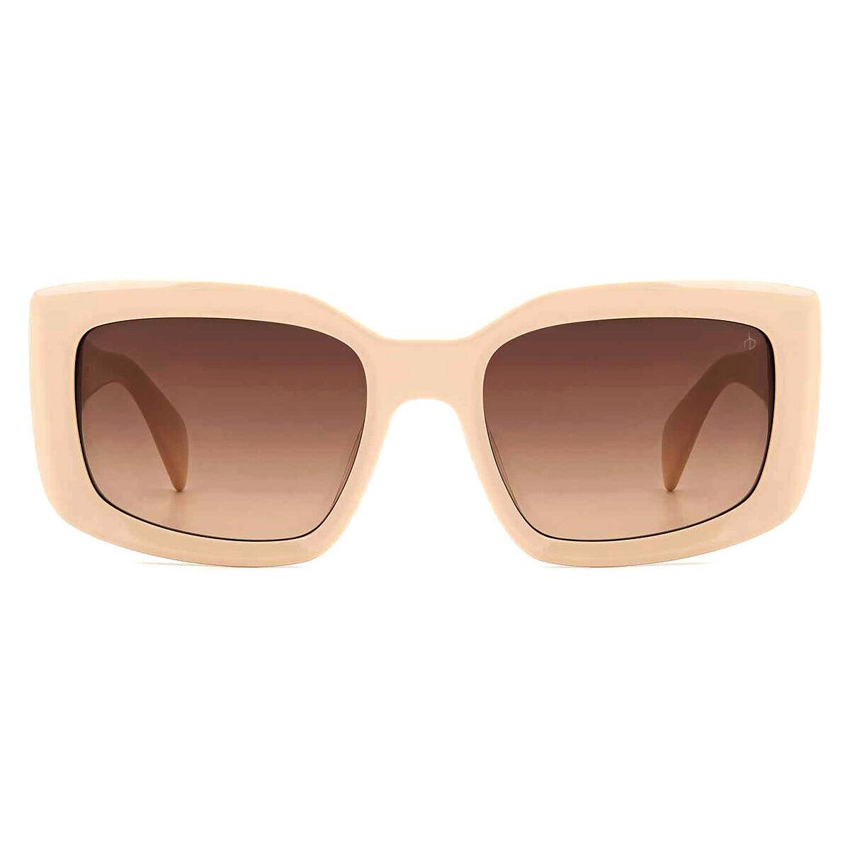 Rag Bone Rag Sunglasses Women Beige / Brown Gradient 54mm