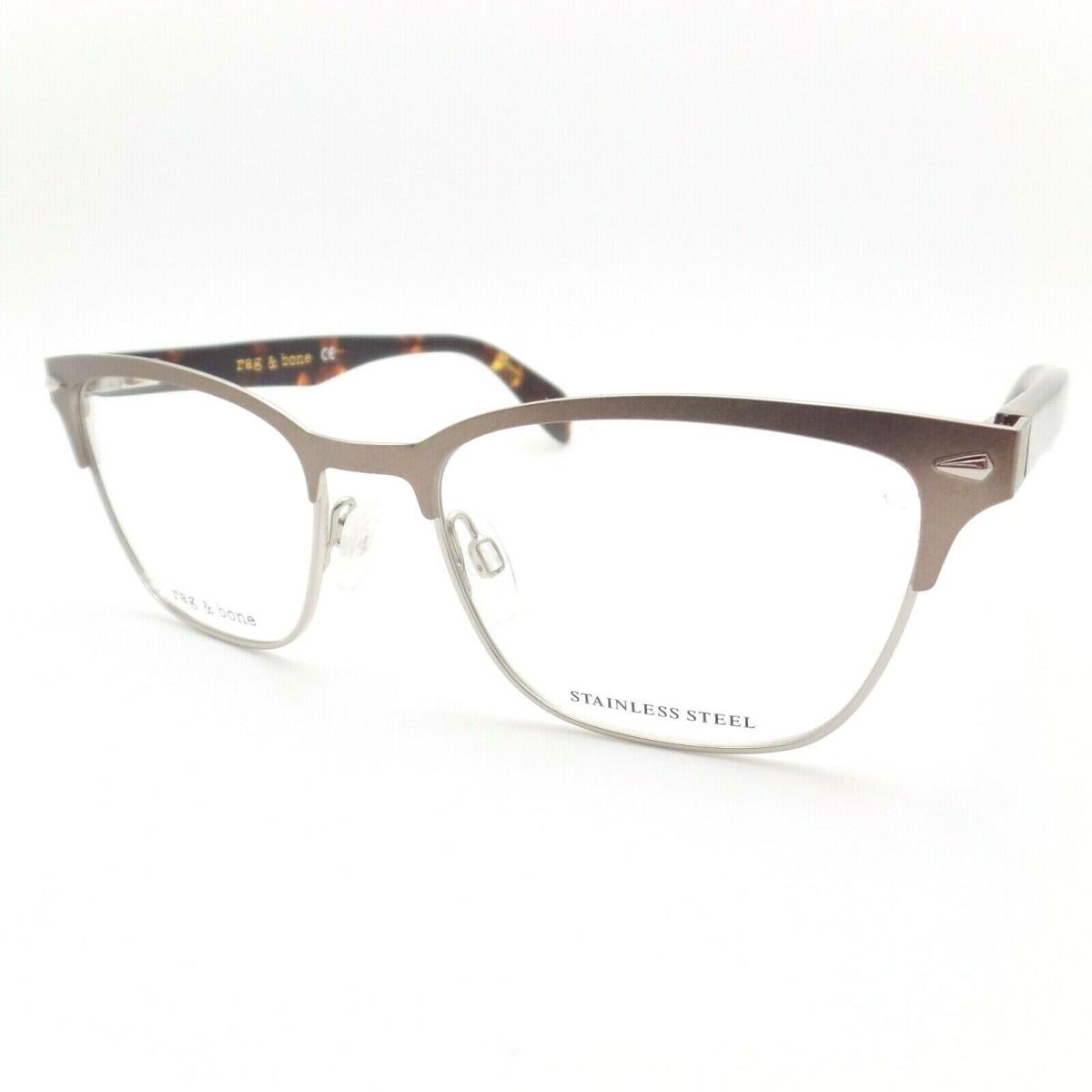 Rag Bone Rnb 3022 Ham Champagne Eyeglass Frame