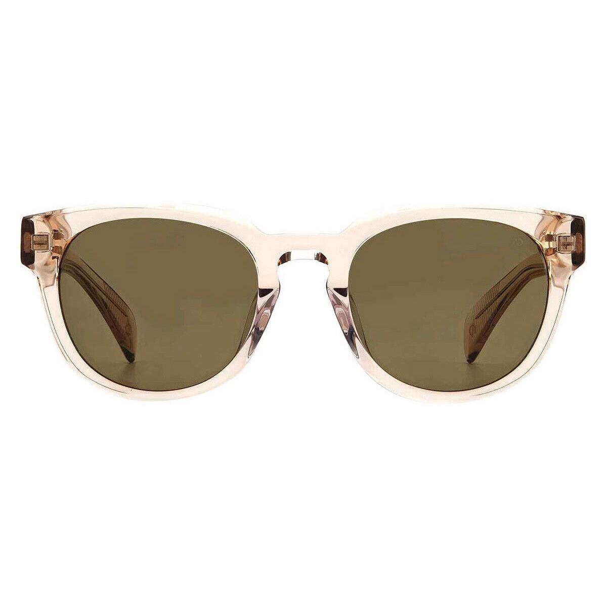 Rag Bone 6001/S Sunglasses Men Beige Green Oval 51mm