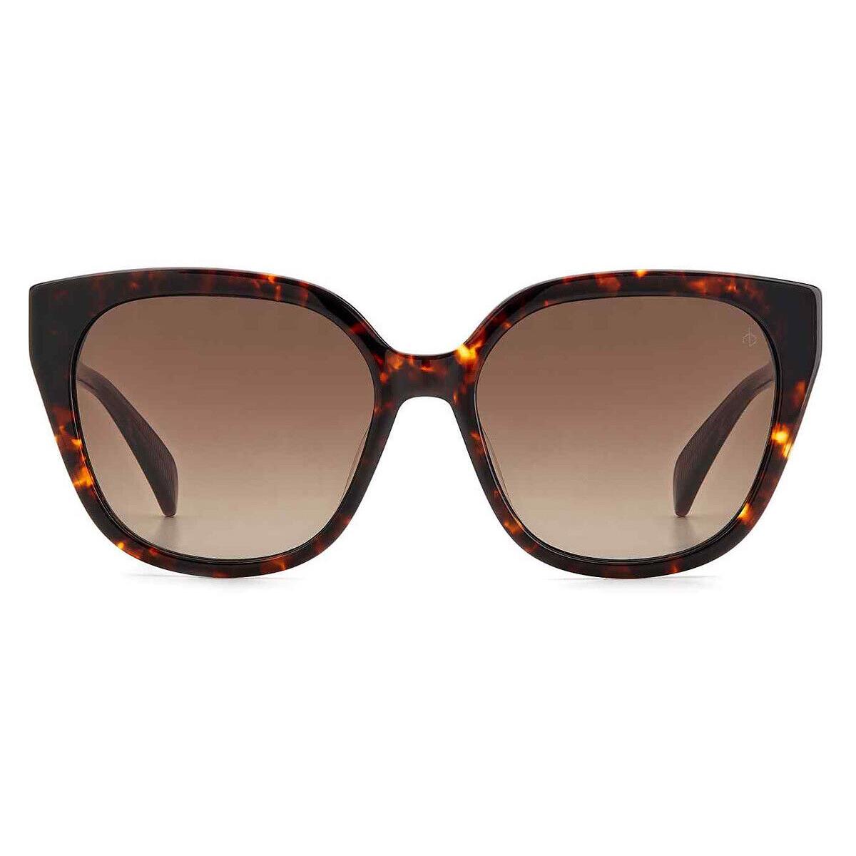 Rag Bone RNB1073/S Sunglasses Havana Brown Gradient 56