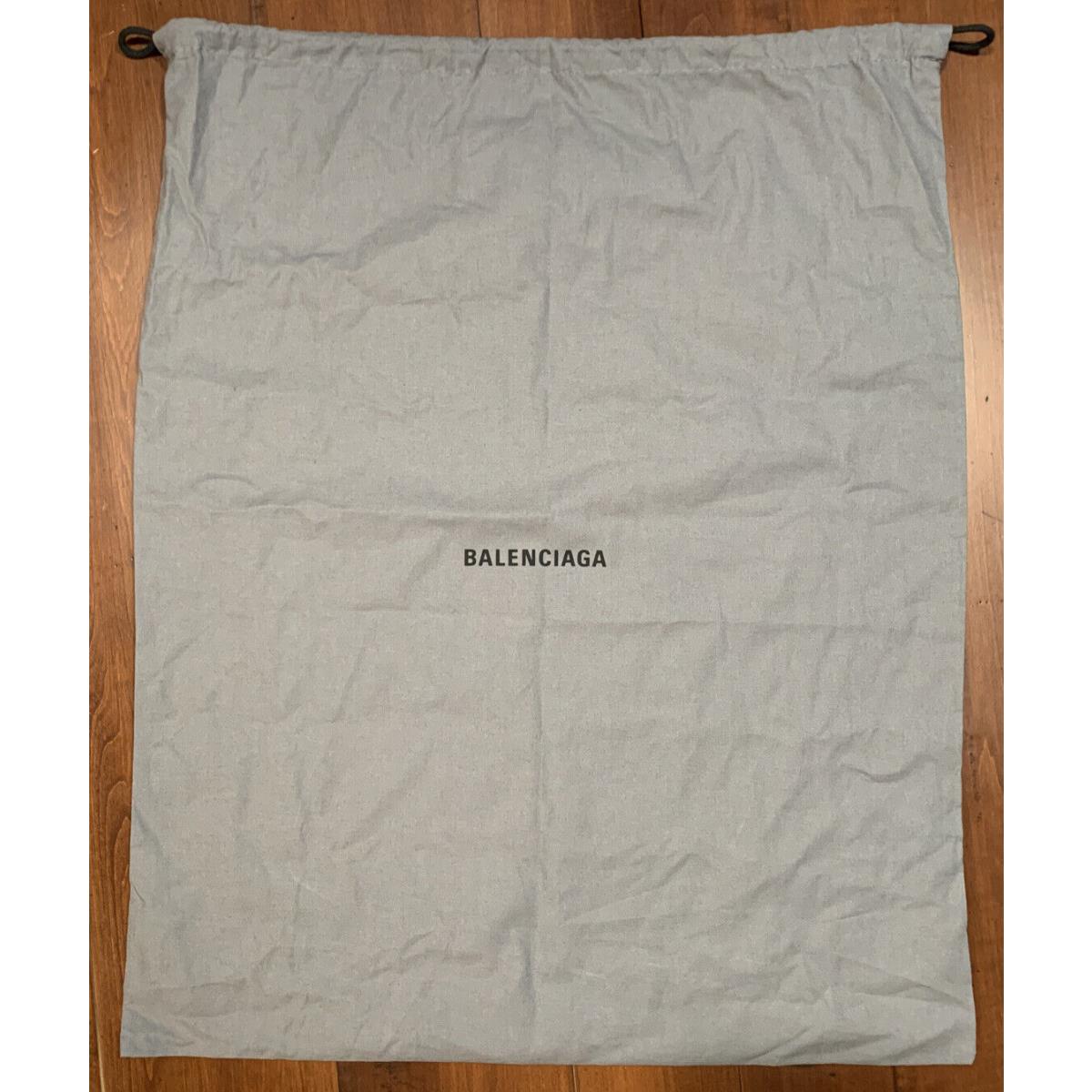 Balenciaga 20 X 25 Gray Cotton Dust Bags