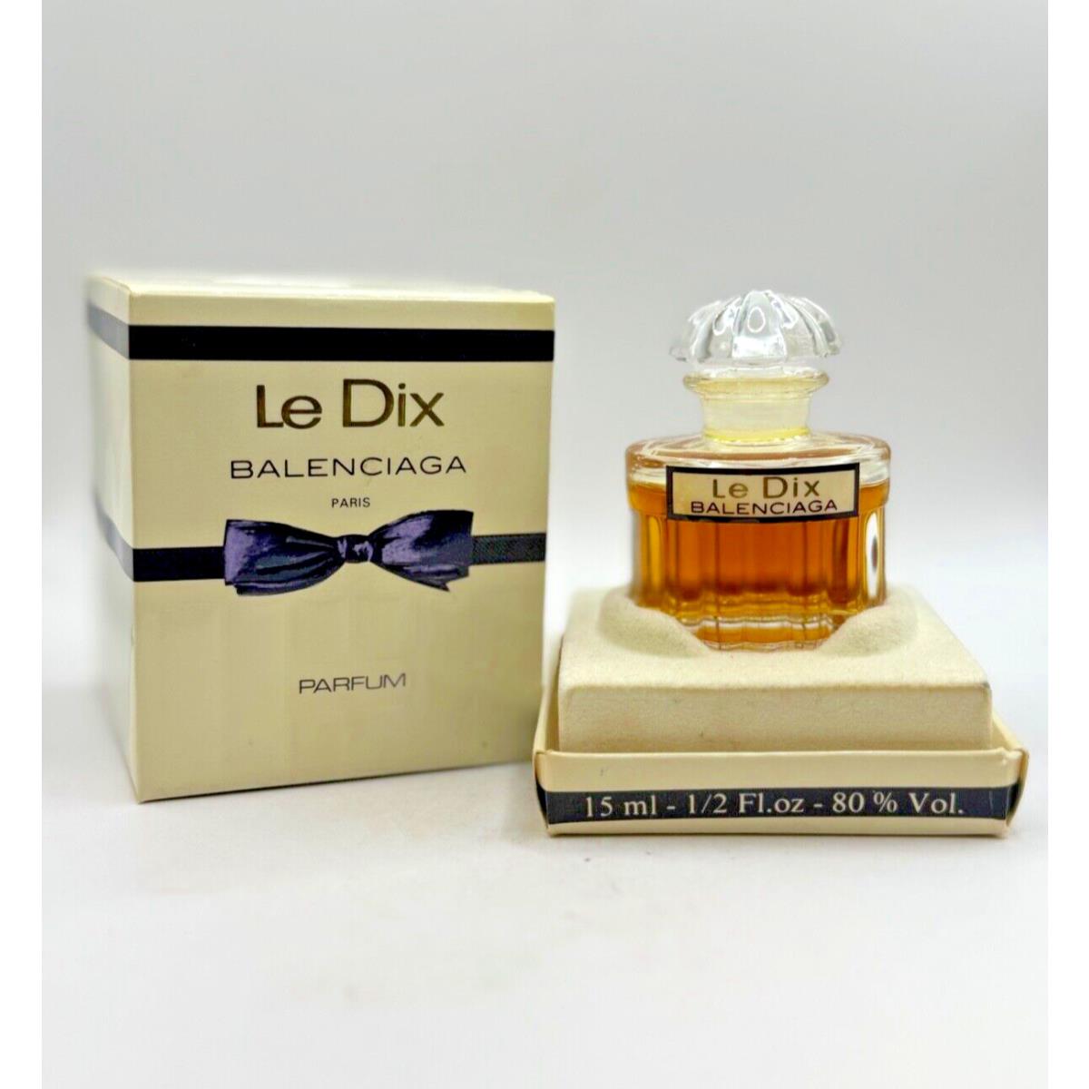 LE Dix BY Balenciaga 15ML Vintage Parfum Splash