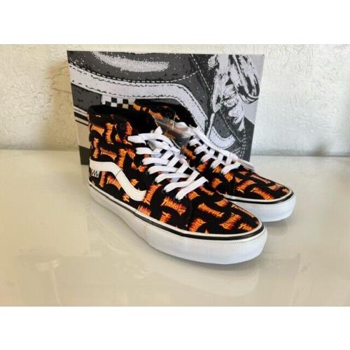 Vans Skate Sk8-Hi High Allover Thrasher Black/multi - VN0A5FCCBML