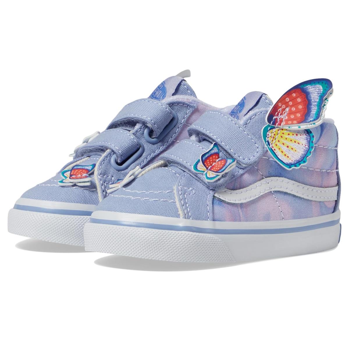 Children Unisex Shoes Vans Kids Sk8-Mid Reissue V Butterfly Infant/toddler - Purple