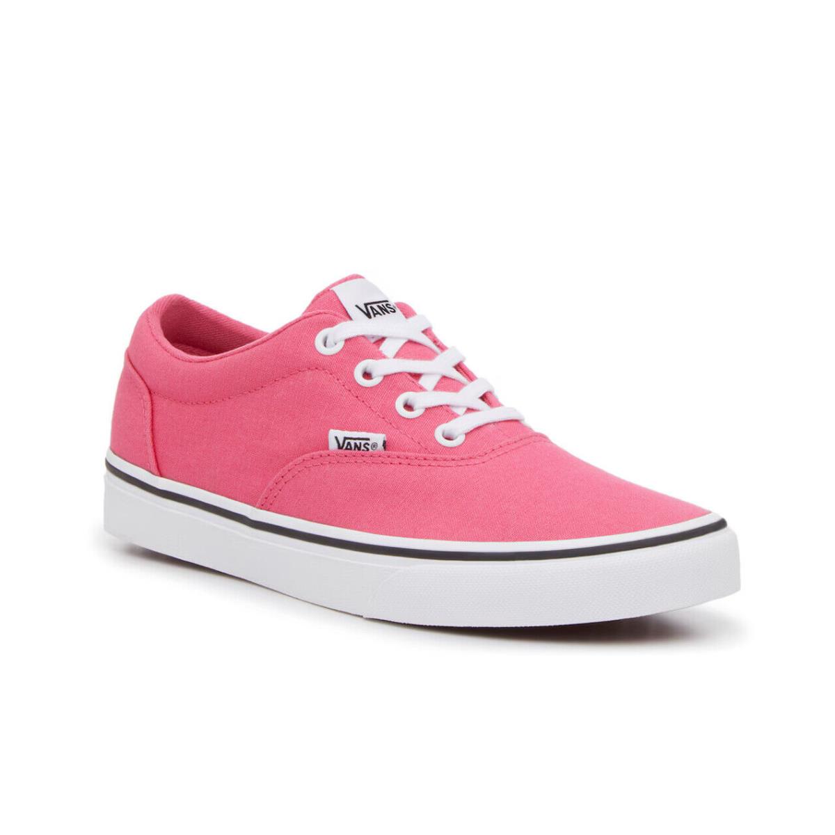 Womens Vans Doheny Pink Overflow Canvas Sneaker Shoes