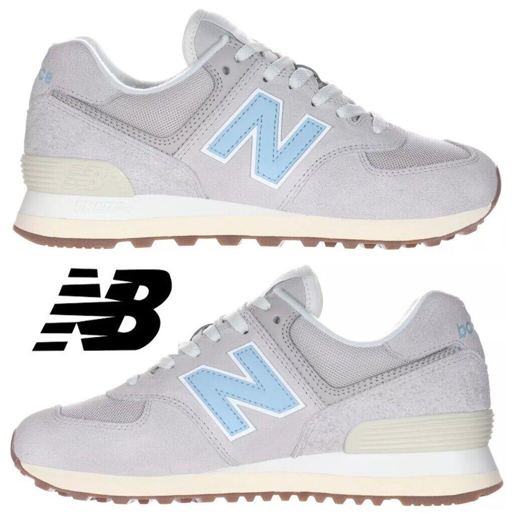 New Balance 574 Women`s Sneakers Casual Shoes Classic Running Sport Grey