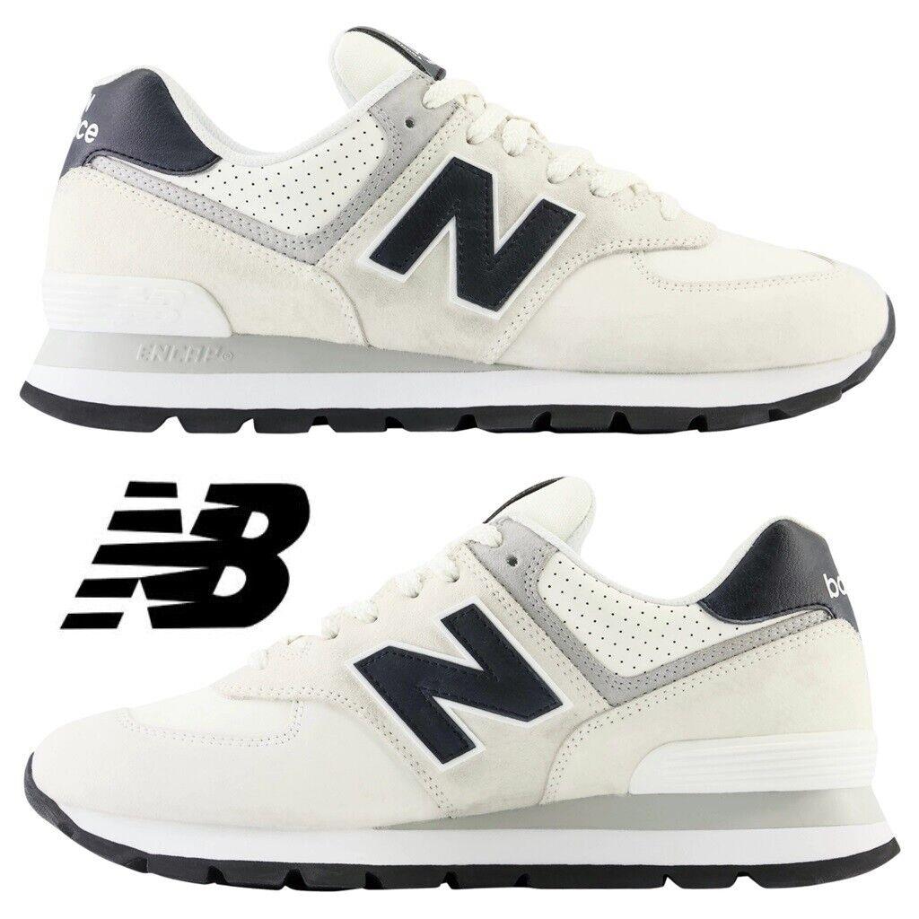 New Balance 574 Men`s Rugged Shoes Sneakers Casual Running Premium Comfort