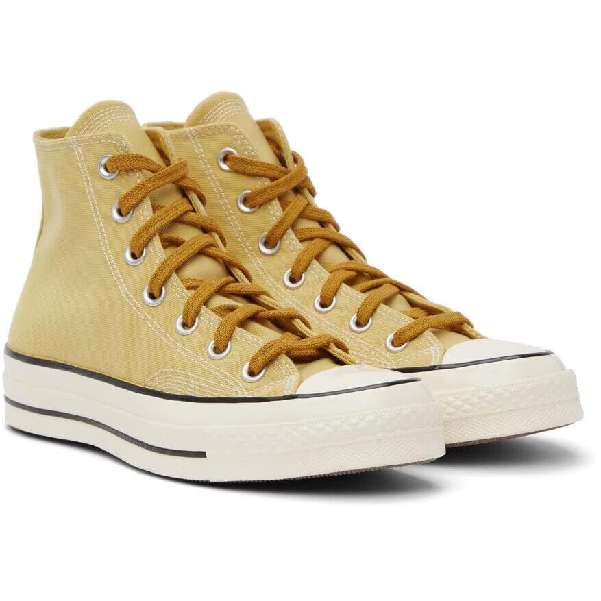 Converse Chuck 70 Platform Unisex Daily Sneakers Light Yellow