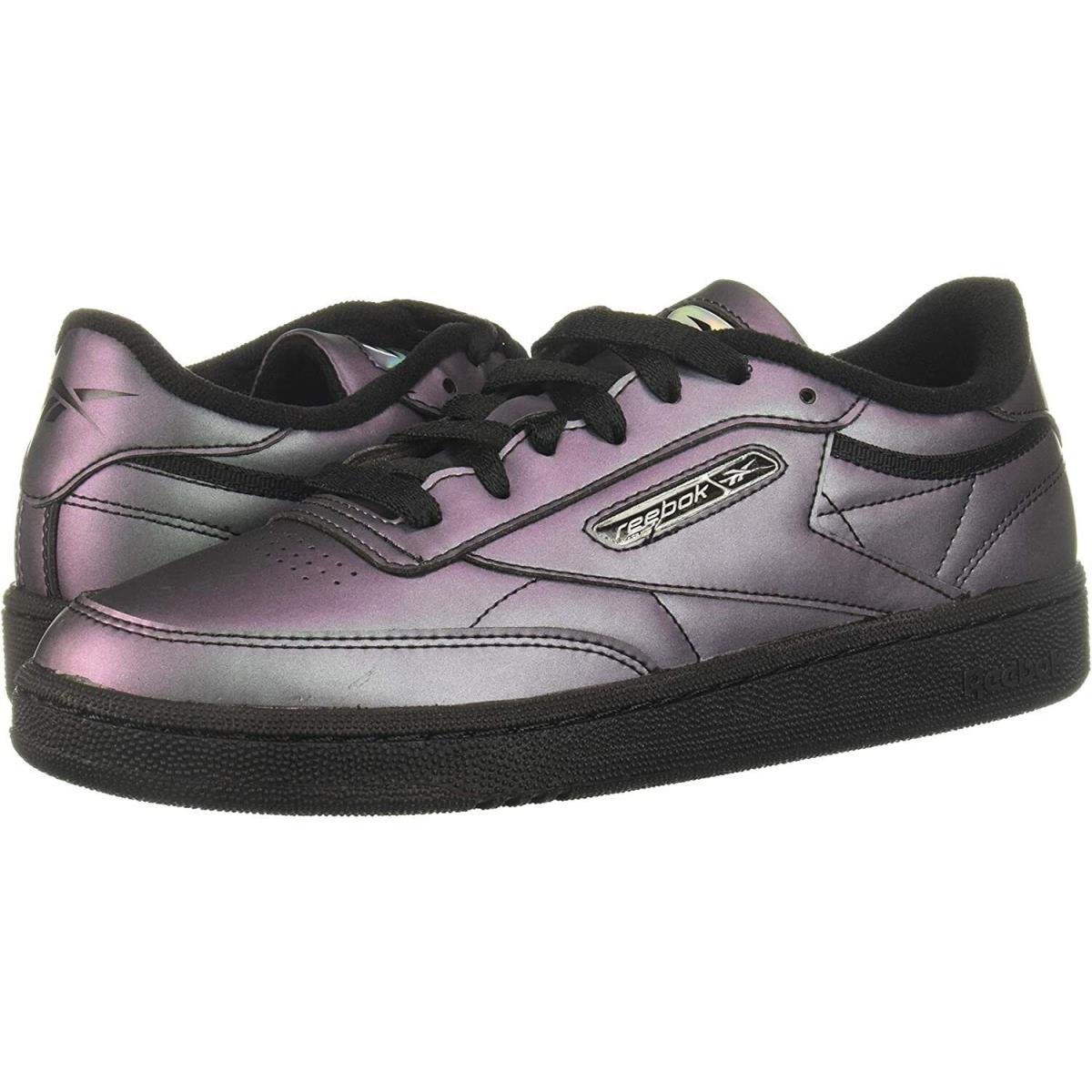 Reebok Club C 85 Trainer Unisex Women Size 11 = Men Size 9.5 Shoes Black