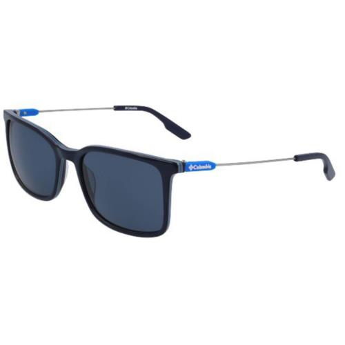 Columbia C 549S 410 Navy Mystic Trail Sunglasses with Blue Lenses