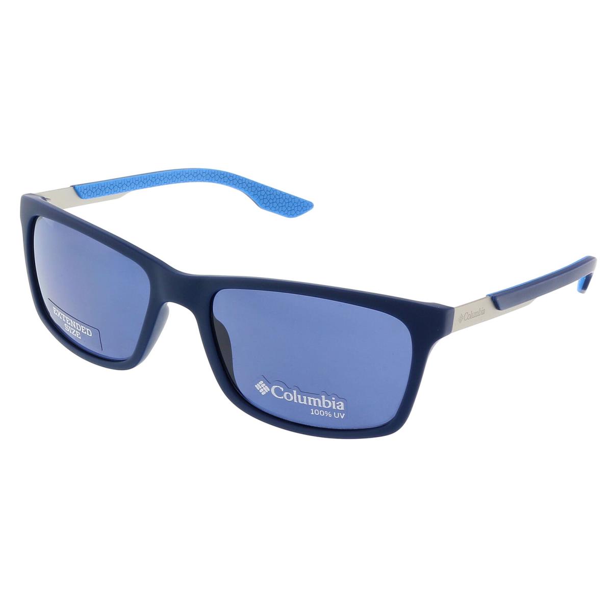 Columbia C551S Rapid River 410 Matte Navy Rectangle Sports Sunglasses