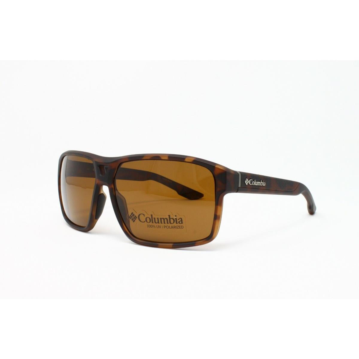 Columbia Polarized Sunglasses C502SP 246 Black Ridge Matte Tortoise UV