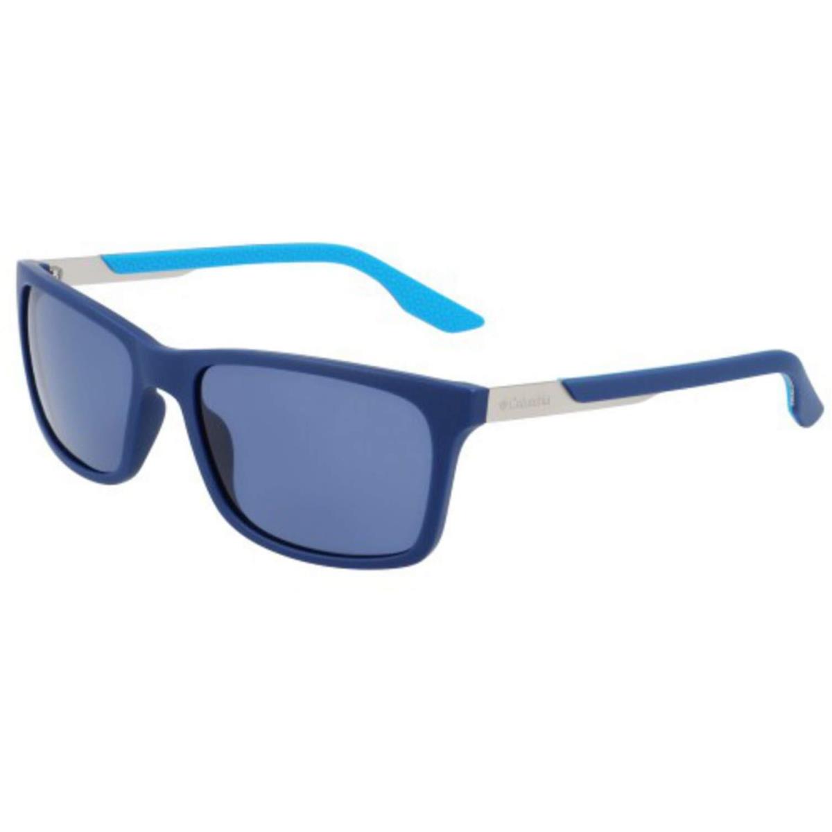 Columbia C 551S 410 Matte Navy Rapid River Sunglasses with Blue Lenses