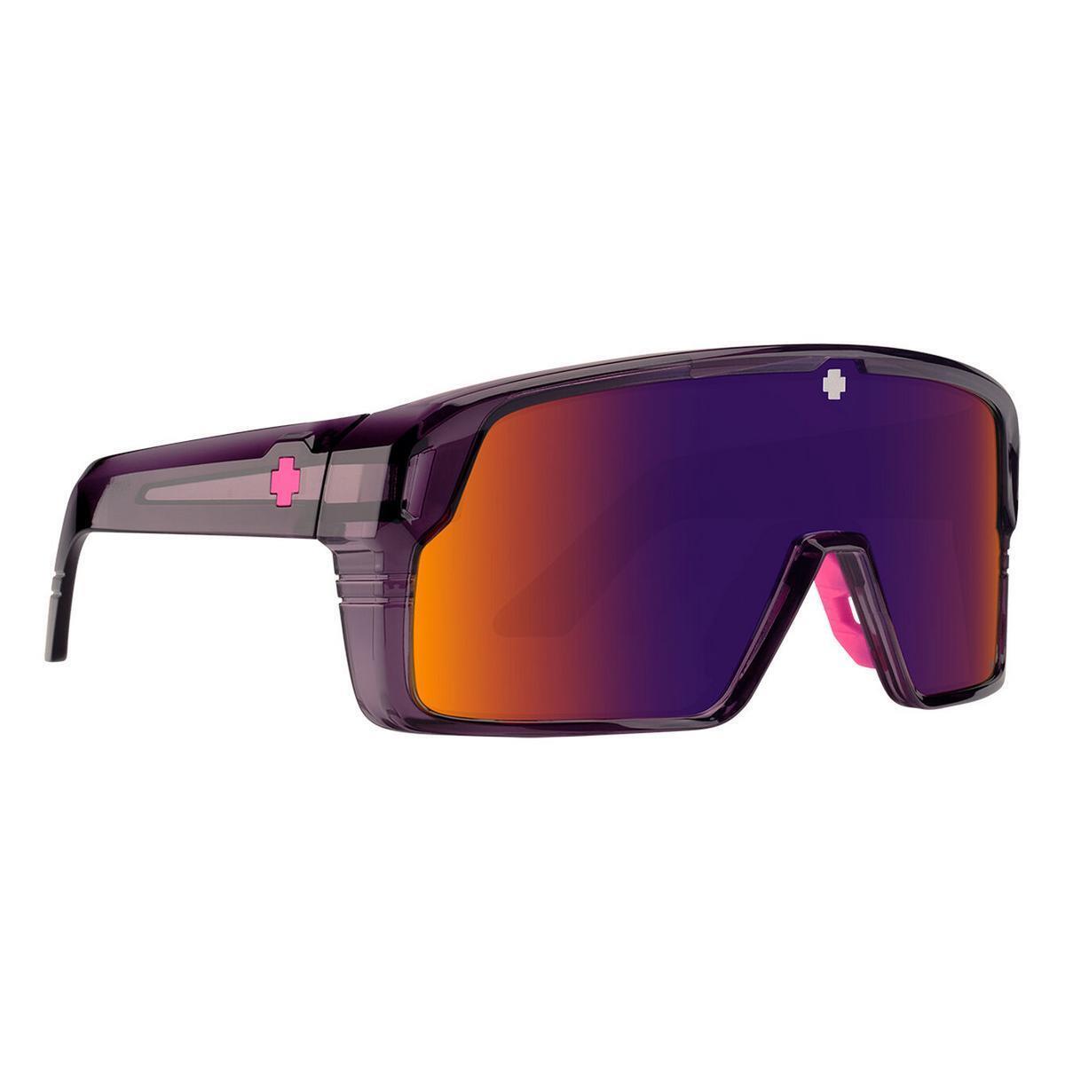 Spy Optic Monolith Sunglasses Translucent Dark Purple