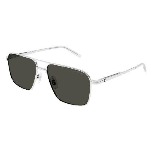 Montblanc MB 0278S Sunglasses 001 Silver