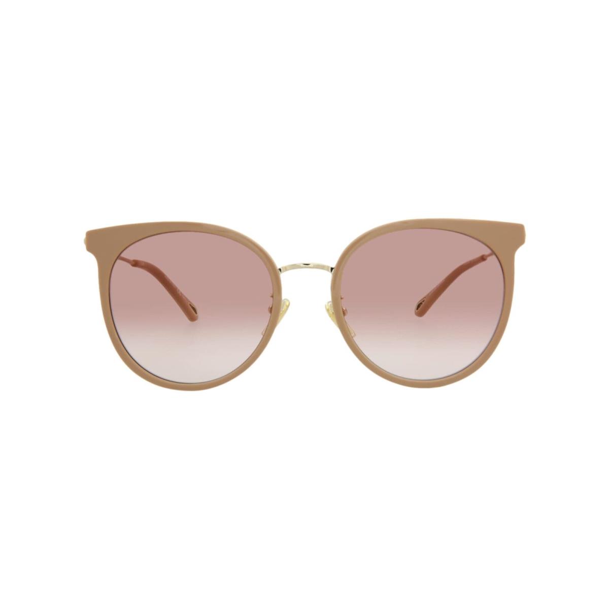 Chloé Chlo Cat Eye Sunglasses Gold Orange Luxury Eyewear Made In Italy Bio