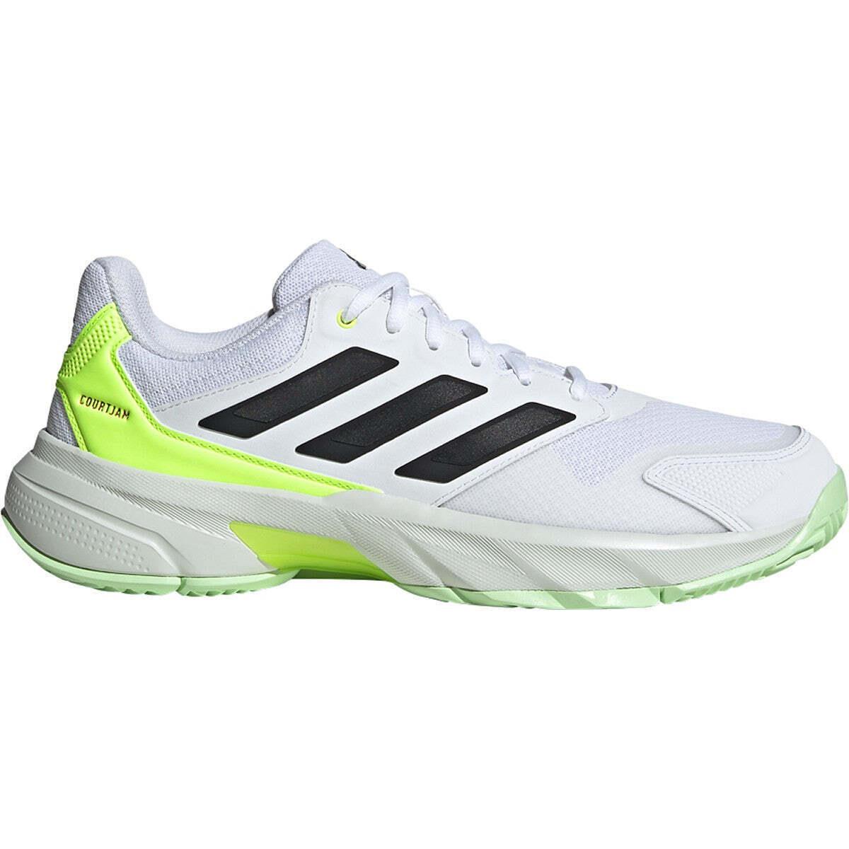 IF0459 Mens Adidas Courtjam Control 3 - Ftwwht/Cblack/Luclem