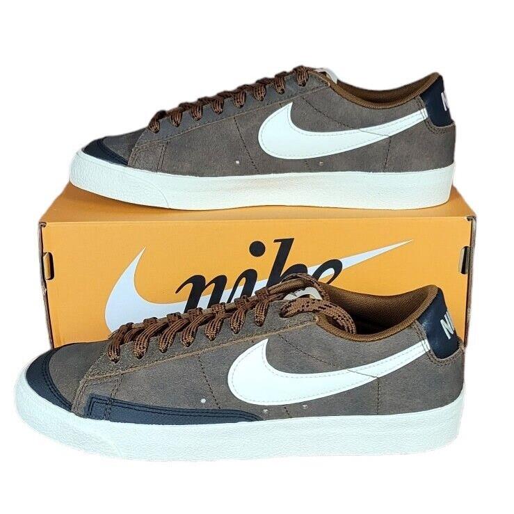 Nike Blazer Low `77 Prm DX4433-200 Men`s - Brown