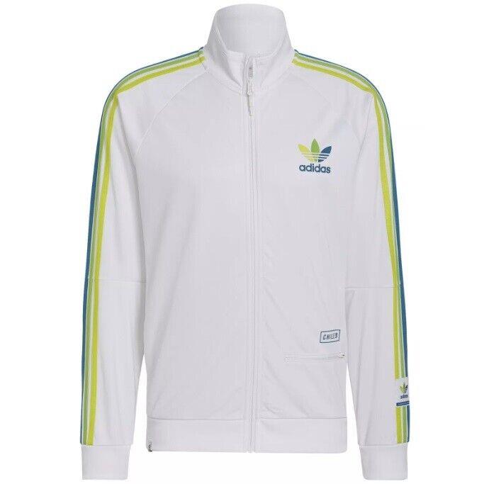 Adidas Originals Chile 20 Track Top Jacket White Multi HI0951 Men`s