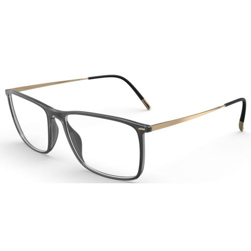 Silhouette Eyeglasses 2944 Illusion Lite 57/16/145 Gold Grey 2944/75-6530-57MM