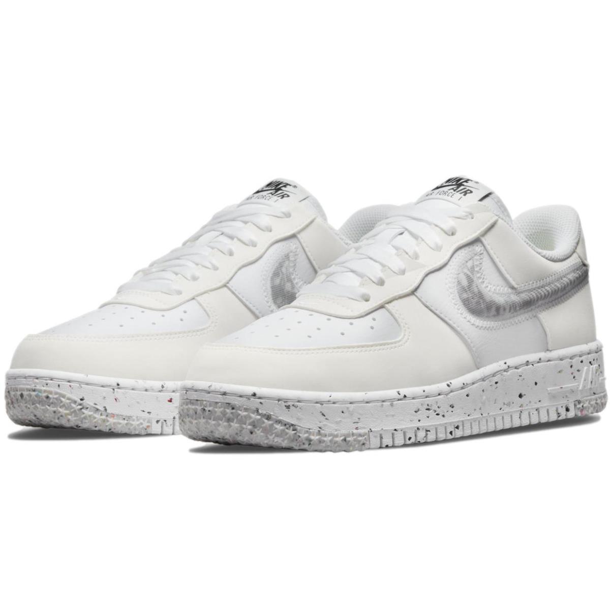 Nike Women`s Air Force 1 Crater `white` Shoes Sneakers DH0927-101 - White