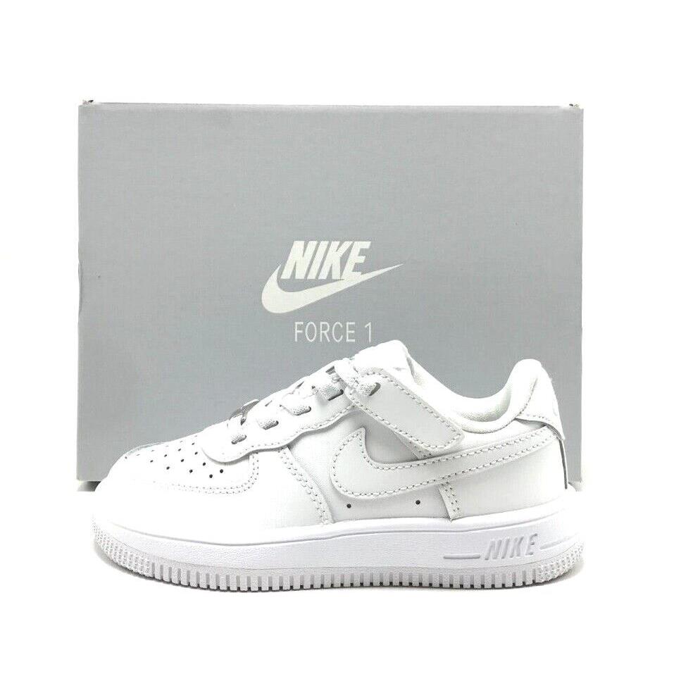 Pre-school Kids Nike Air Force 1 Low Easy-on PS White/white FN0237 111