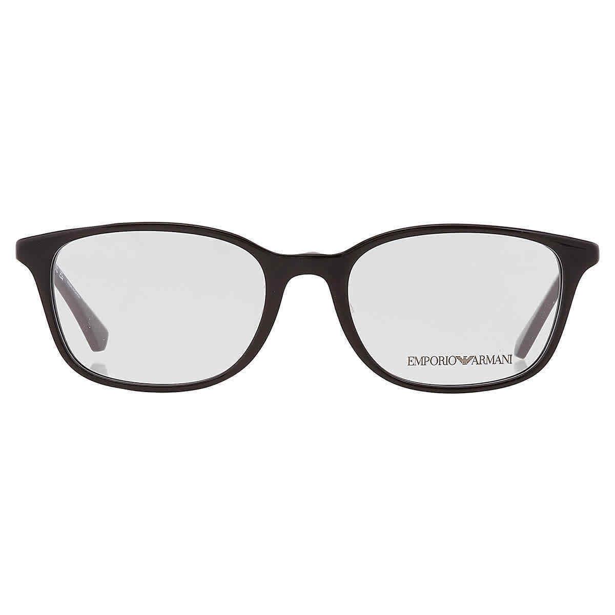 Emporio Armani Demo Square Eyeglasses EA3217D 5017 52 EA3217D 5017 52