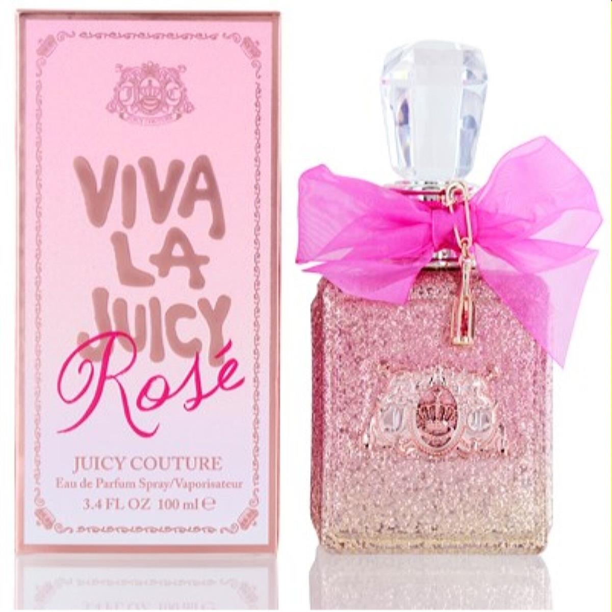 Viva La Juicy Rose Juicy Couture Edp Spray 3.4 Oz 100 Ml For Women VJRF40001