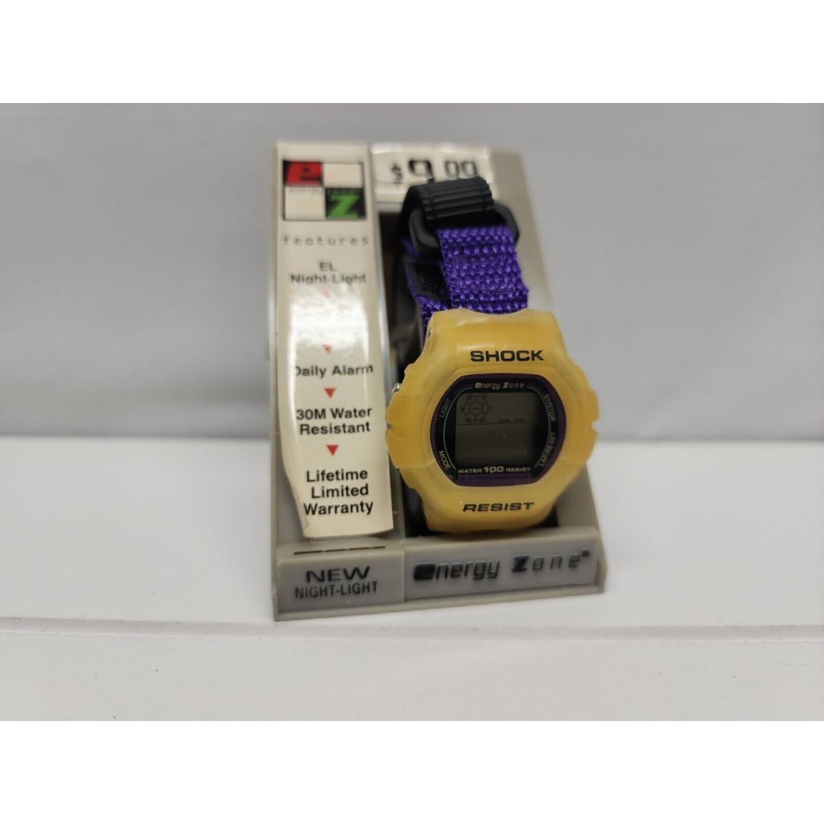 Orient Vintage Collection M096011C Purple Digital Watch Junior Rare Nos Japan