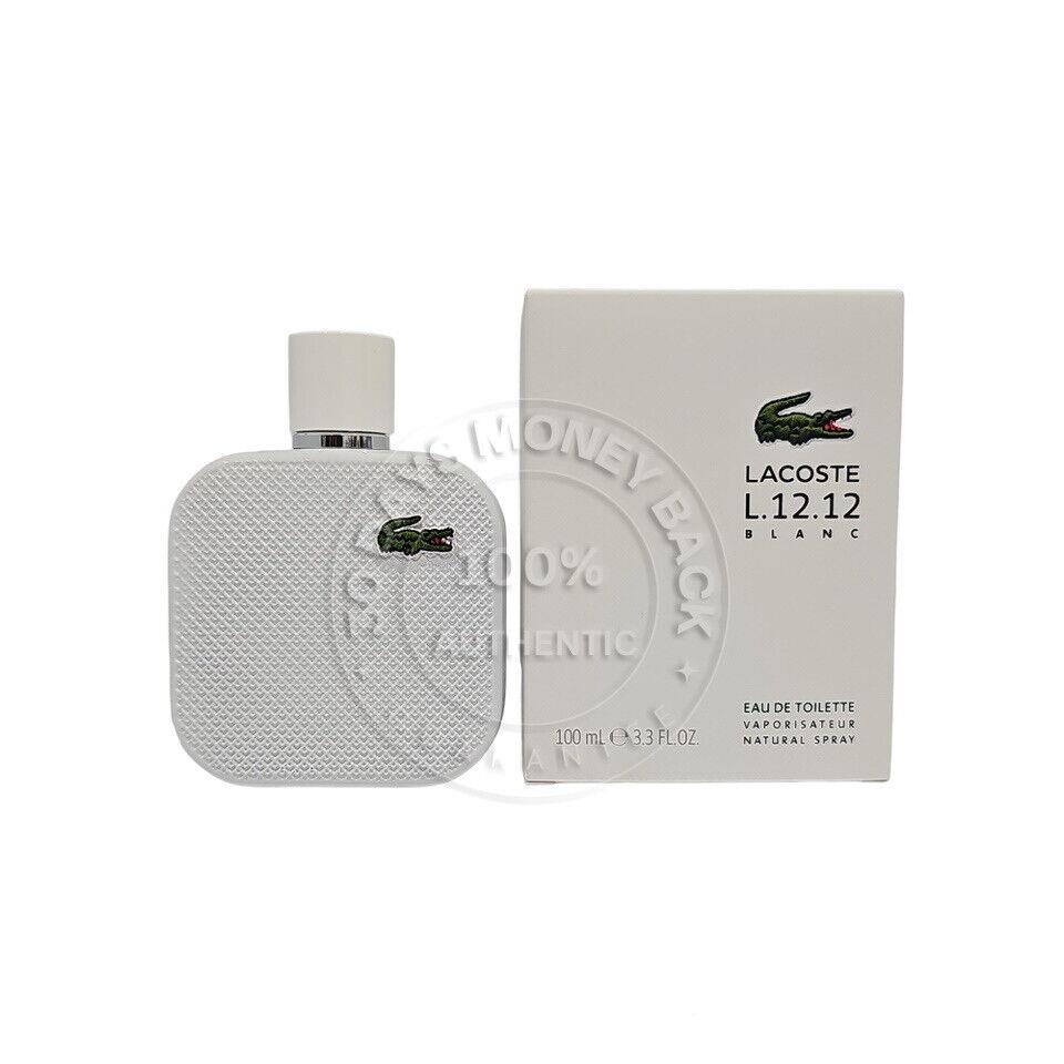 Lacoste Eau De Lacoste L.12.12 Blanc Pure Eau De Toilette 3.3 oz / 100 ml Spray