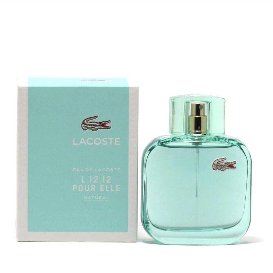 Eau de Lacoste L.12.12 Pour Elle Natural by Lacoste 3.0 oz Edt Spray For Women