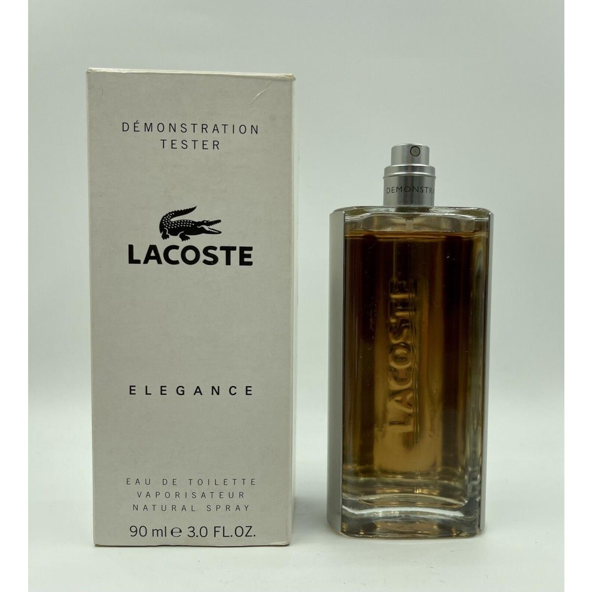 Lacoste Elegance Edt 3 Oz Men s Tester Box