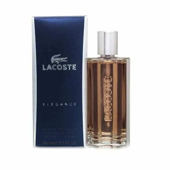 Elegance by Lacoste 3.0 Fl oz-90 ml Edt Spray For Men Sealed