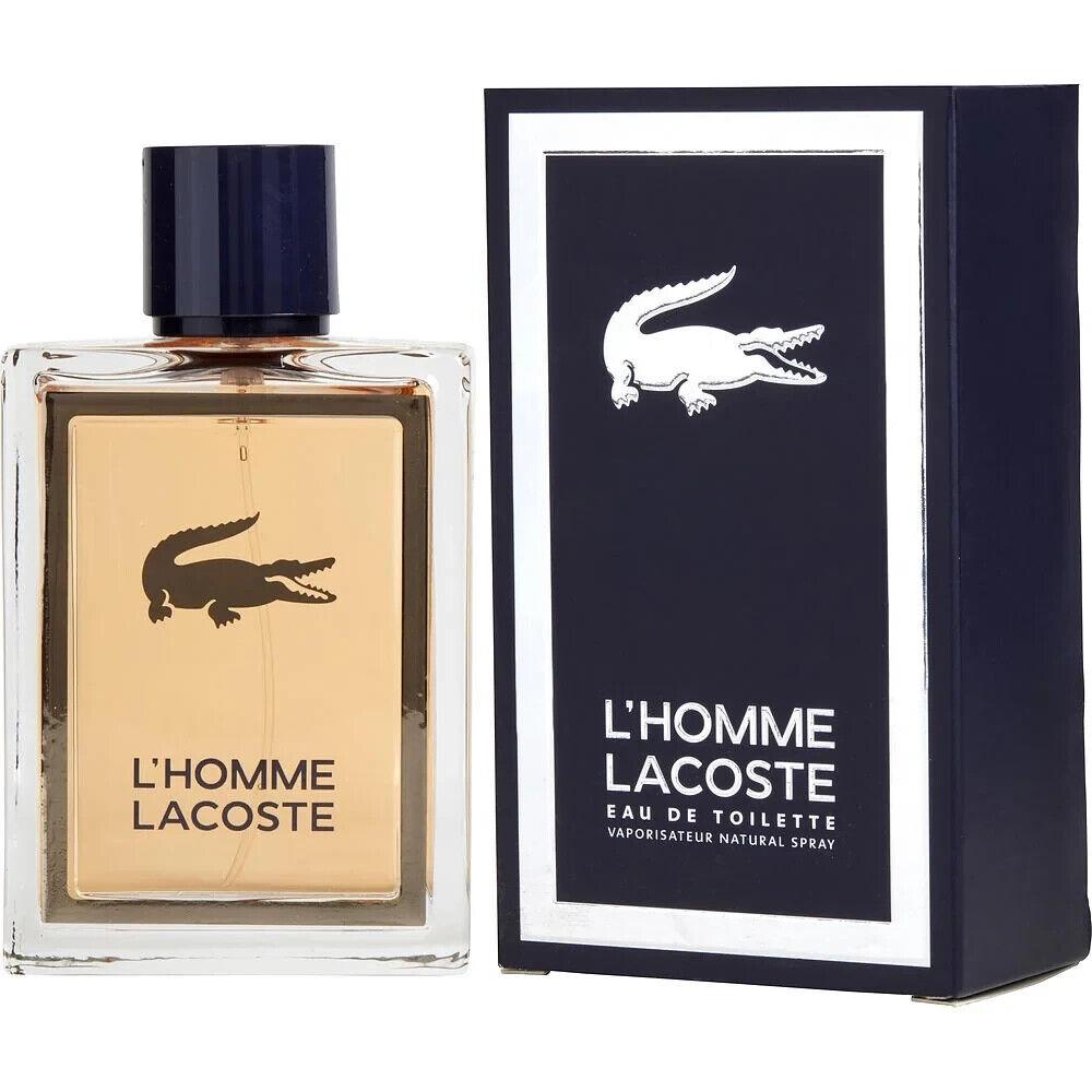 L`homme by Lacoste For Men Edt 3.3 FL OZ / 100 ML Natural Spray