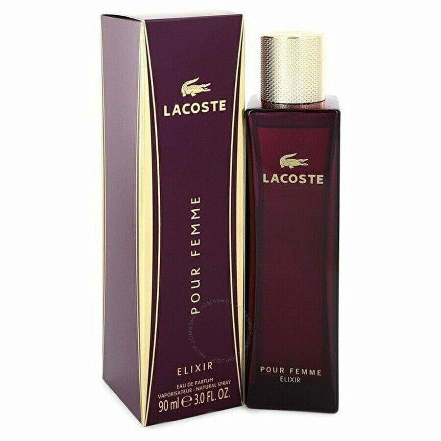 Lacoste Pour Femme Elixir 90 Ml/ 3.0 oz Eau de Parfum Spray Sealed