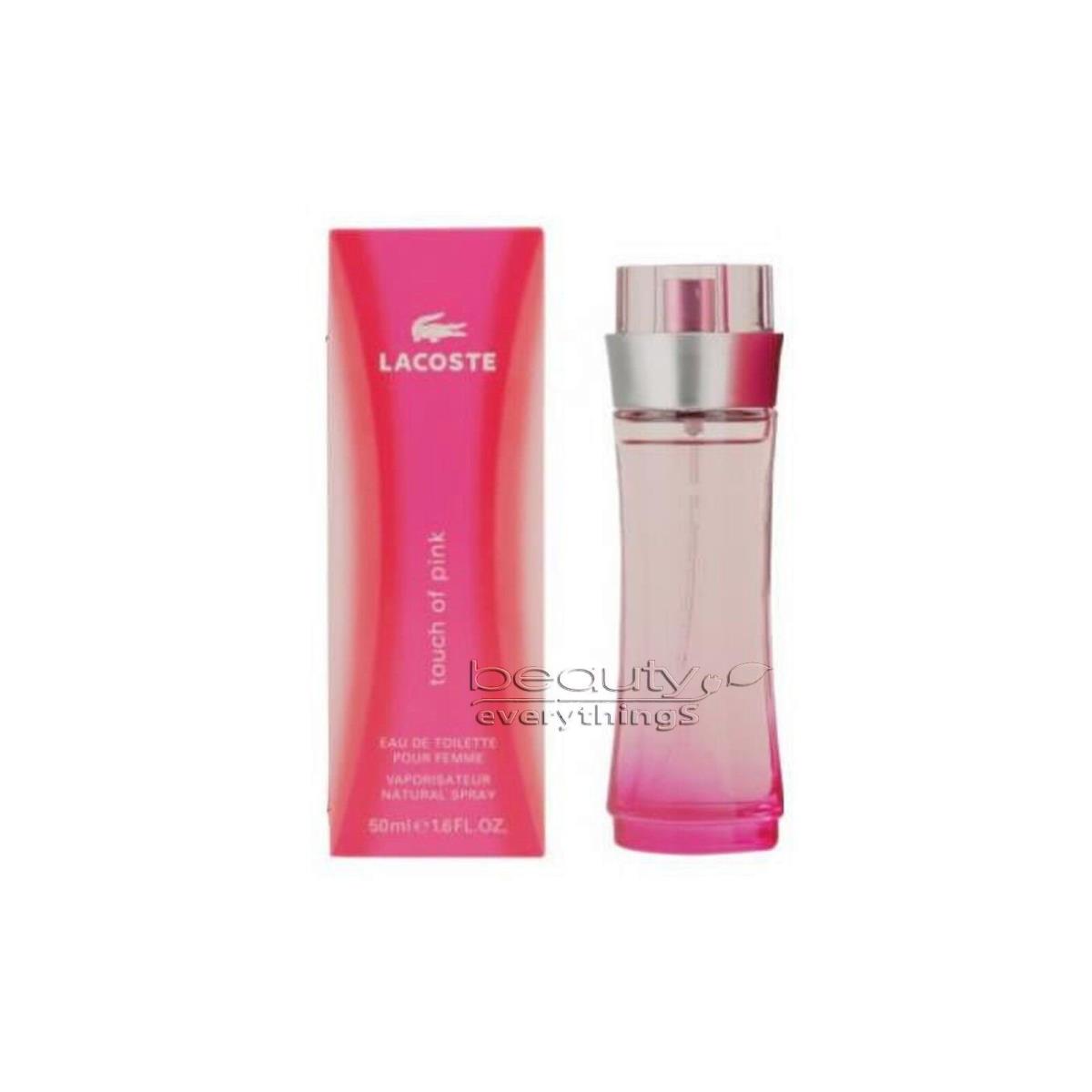 Lacoste Touch of Pink 1.6oz / 50ml Eau de Toilette Spray For Women